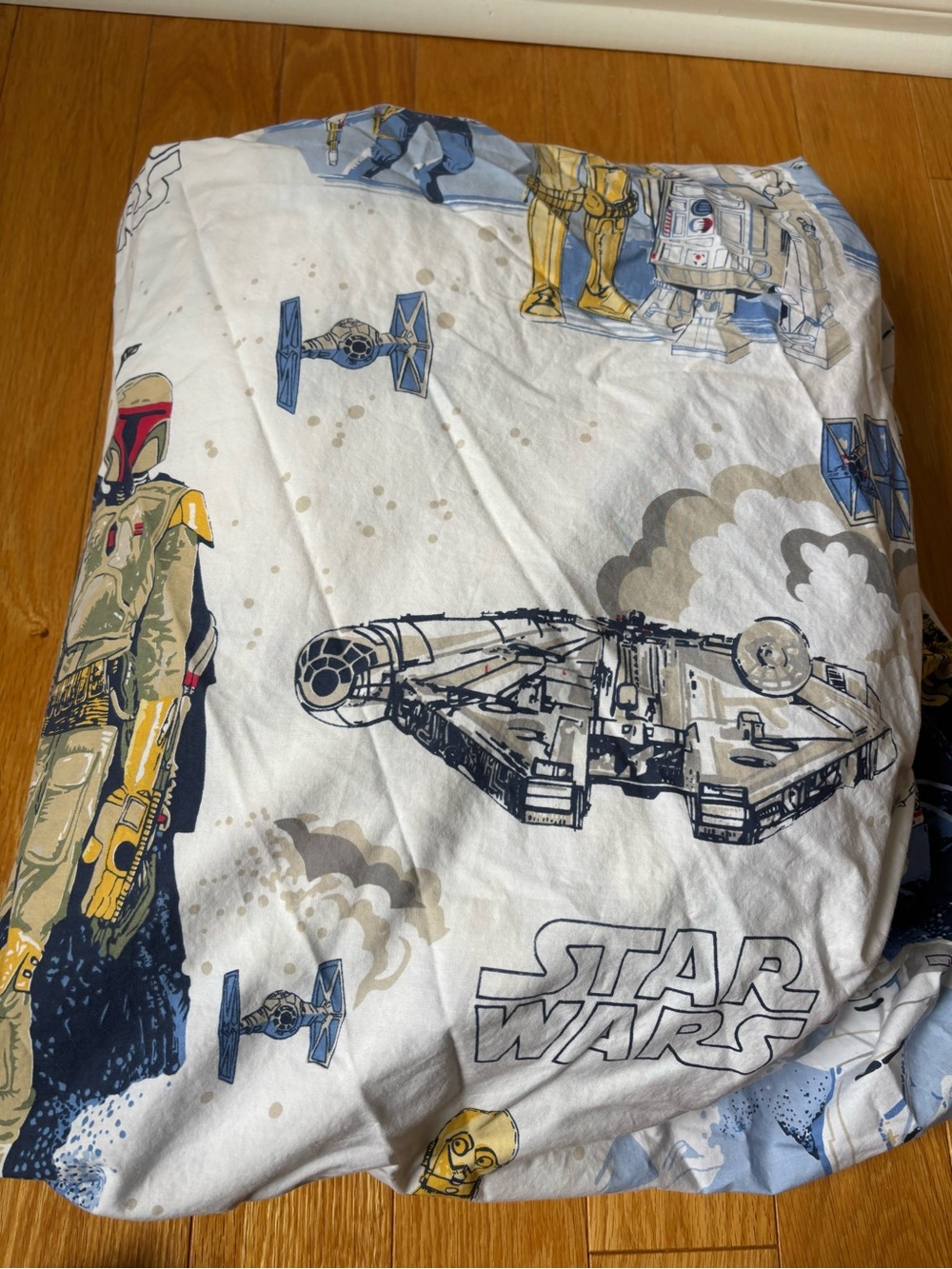 Pottery Barn Star Wars Millennium Falcon Fitted Sheet Full/Double